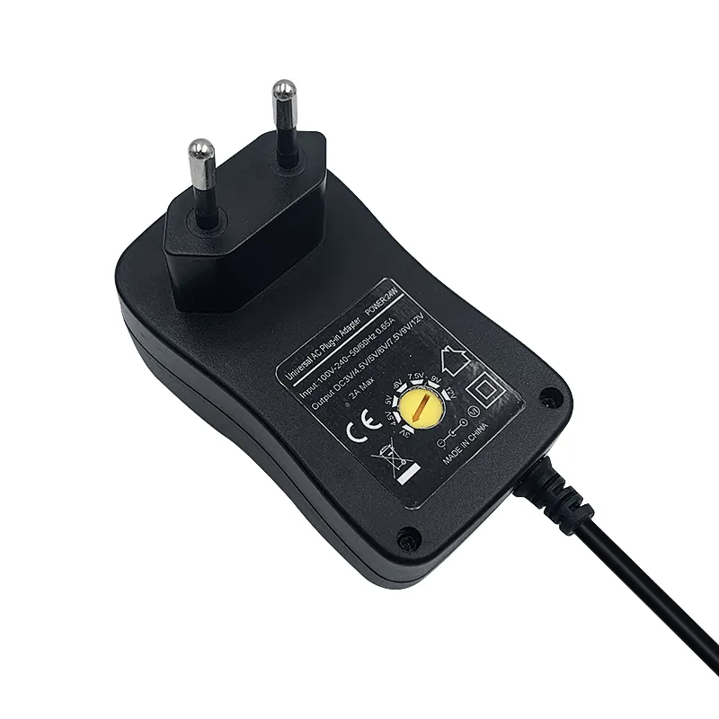 Amazon hot selling Power Adapter 3V 5V 7V 8V 10V 12V 0.5A 1A 1.5A 3A Power Adapter With 2 Years Warranty