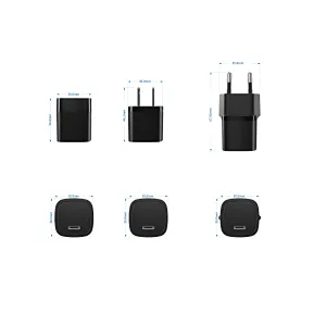 2021 Nuevas llegadas EU / US / CN PLUG PD cargador 5V 9V 12V 3A 2.2A 1.67A Puerto único Calidad original para iphone 12 13
