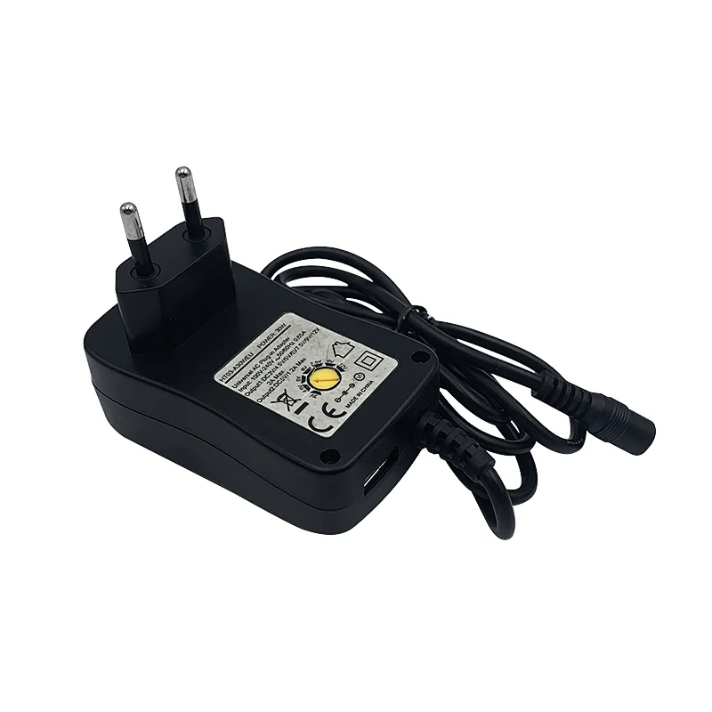 PSE ETL Folding plug portable DC3V/4.5V/5V/6V/7.5V/9V/12V 0.2A 0.5A 0.8A  1.2A Universal Power Adapter MAX With 2 Years Warranty
