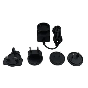 Proveedor de Shenzhen Adaptador de corriente para montaje en pared 3V 5V 8V 12V 16V 0.1A 0.5A 1.2A 2A 3A 18W Enchufe intercambiable con 2 años de garantía