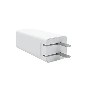 GaN USB-C Charger 2 Ports 1C 1A and Led Light PD Fast Charging Adapter Chargers for Laptop Macbook