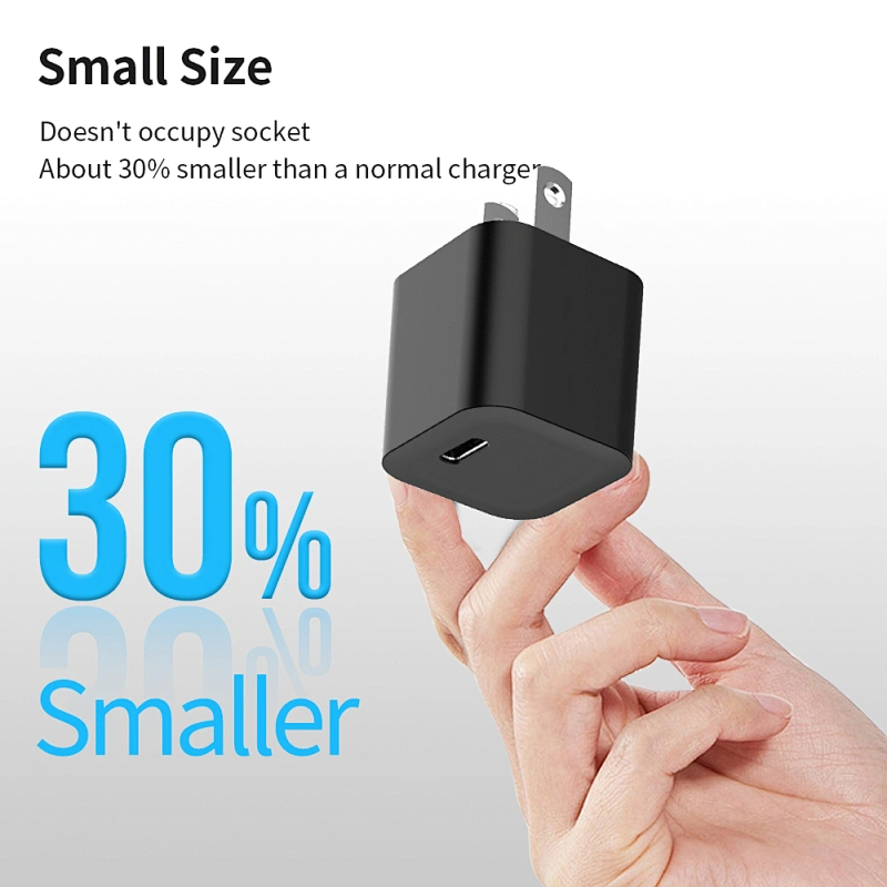 Mini Pd 20w Usb C Fast Charger Mobile Phone Usb-c Charger For Iphone 12 Pro Max