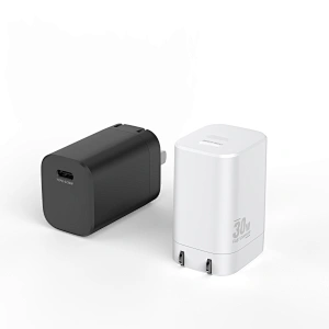 Gan D 30 Single Port With Type-c Pd Fast Charger For Iphone For Samsung Fast Charge
