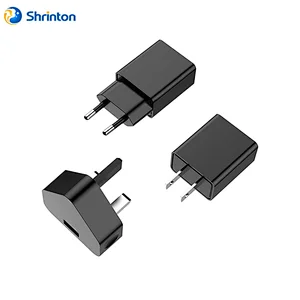5V 1000ma 1A Mobile Phone charger Usb Cube CE KCC certification EU US Plug Adapter Charger
