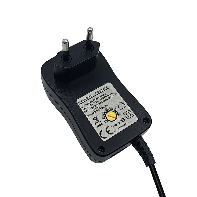 Nuevo diseño OEM Logo 3V 6V 7V 8V 10V 12V 0.1A 0.8A 0.9A 1A 1.2A adaptador de corriente de carga rápida caja adaptador de corriente alterna de CA BUENA CALIDAD