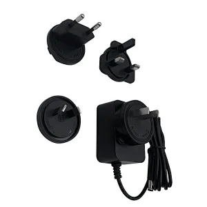 Proveedor de Shenzhen Adaptador de corriente para montaje en pared 3V 5V 8V 12V 16V 0.1A 0.5A 1.2A 2A 3A 18W Enchufe intercambiable con 2 años de garantía