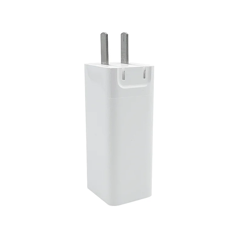 Free Sample high quality 1 USB A 1 Type C ports fast charging Folding plug portable for iPhone XS Max iPad Samsung