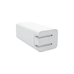 Free Sample high quality 1 USB A 1 Type C ports fast charging Folding plug portable for iPhone XS Max iPad Samsung