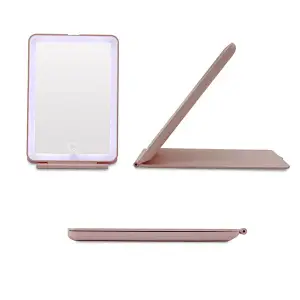 Folding table mirror