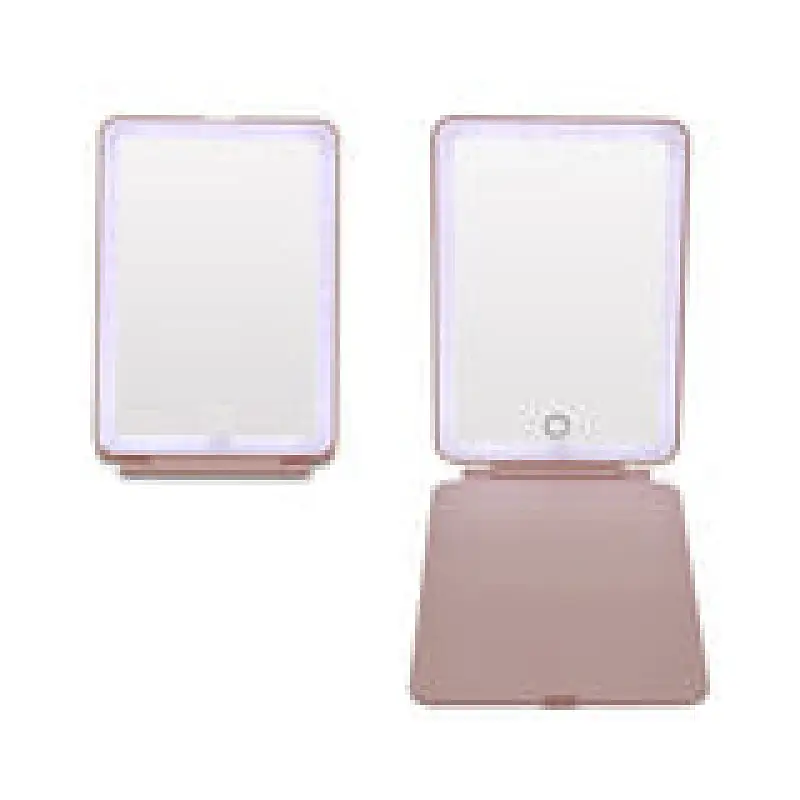 Folding table mirror