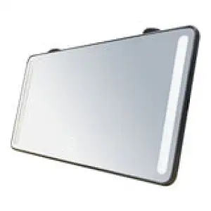 The sun visor vanity lighted mirror help pepole have a proper makeup when travel outdoor.