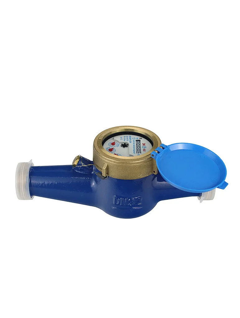 Multi Jet Wet Type Liquid Sealed Vane Wheel Model 1 Brass Water Meter ...