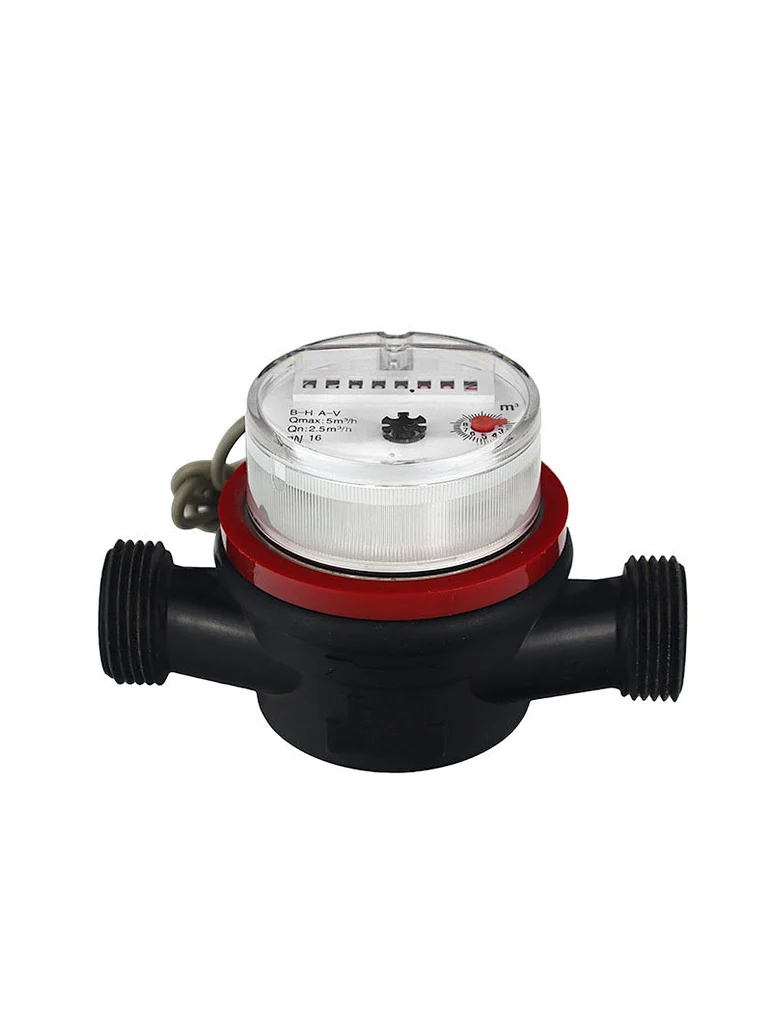 Singe Jet Dry Type Vane Wheel Remote With Impulse Output Plastic Water ...