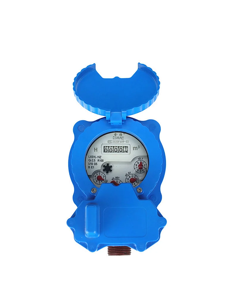 Multi Jet Wet Type Liquid Sealed Intelligent Model 2 Iron Water Meter ...