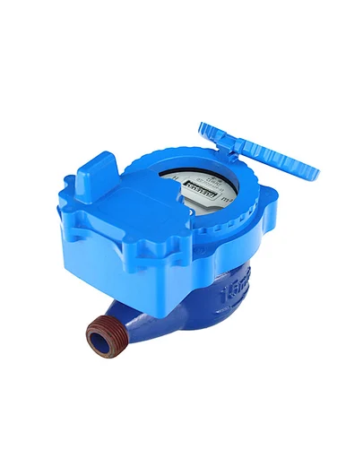 Multi Jet Wet Type Liquid Sealed Intelligent Model 2 Iron Water Meter ...