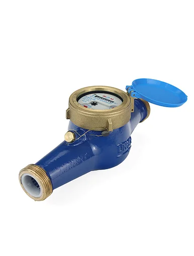Multi Jet Wet Type Liquid Sealed Vane Wheel Model 1 Brass Water Meter ...