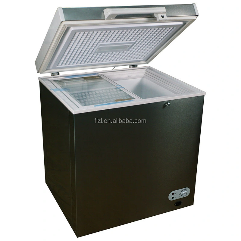 12V fast cooling fridge freezer DC 150Liters of solar power