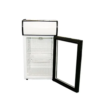 Low temperature  Cold storage Glass Door Display Ice Cream Refrigerator showcase