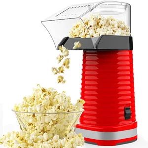 1200W electric popcorn Popper, easy to clean, bisphenol A free, low fat, no oil required for home use