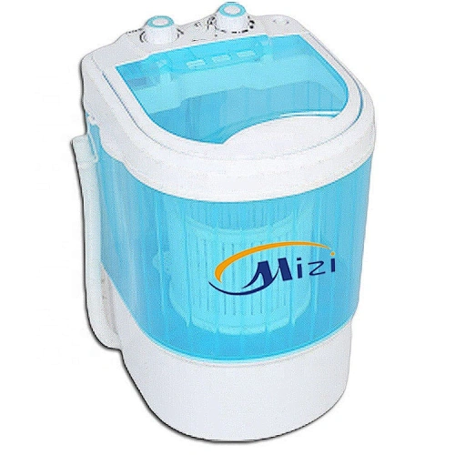 AC Semi-Automatic Electric Small Mini Portable Compact Washer Washing Machine with Spin Dry