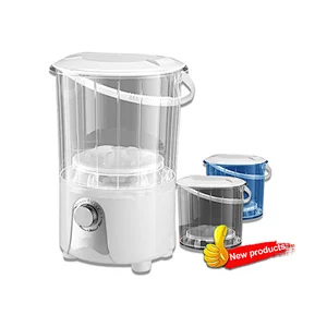Household Portable Bucket Single Tub Mini Washing Machine For Clothes