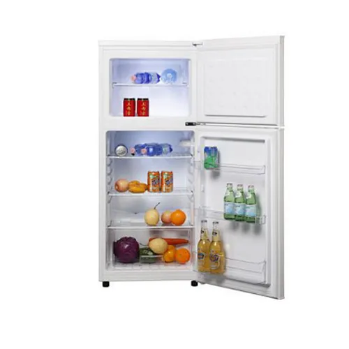 double door fridge 2 door mini fridge compressor refrigerator good quality with refrigerate and frozen