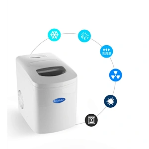 Novel household style portable ice maker