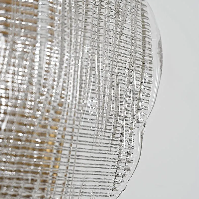 Unique Texture Fallen Leaves Glass Wall Lamps