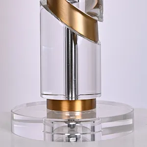 Clear glass base
