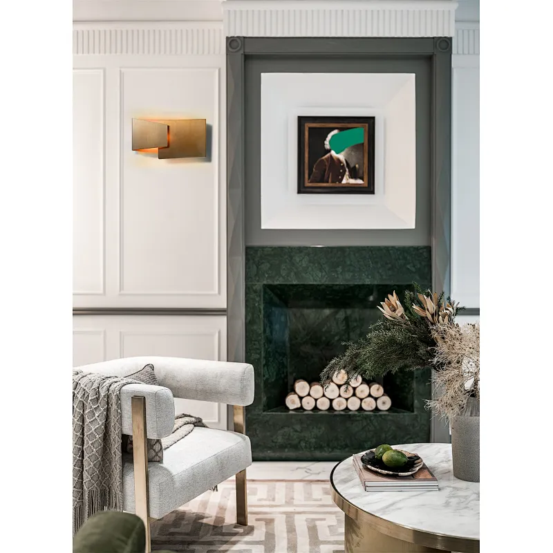 Artes Metal Modern Wall Light Dimensional Folding Wall Lamp