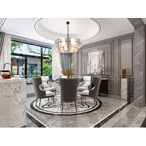 Clear Textured Layering Ripple Glass Sheet Hanging Light Contemporary Chandelier