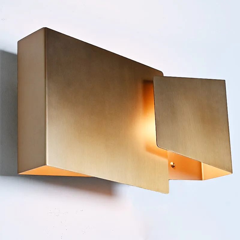Artes Metal Modern Wall Light Dimensional Folding Wall Lamp