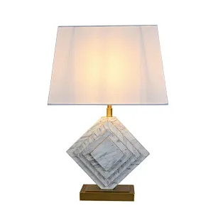 marble lamp table