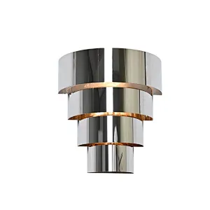 Antique Luxury Metal Home Lamp Wall Semicircle Layering Wall Lamp