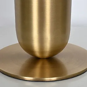 Antique brass mushroom alabaster bedside table lamp for bedroom and dining-table