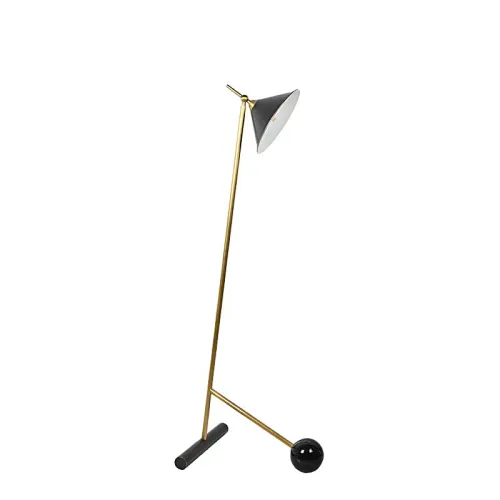 Concise marble ball antique reading living room sofa floor Lamp