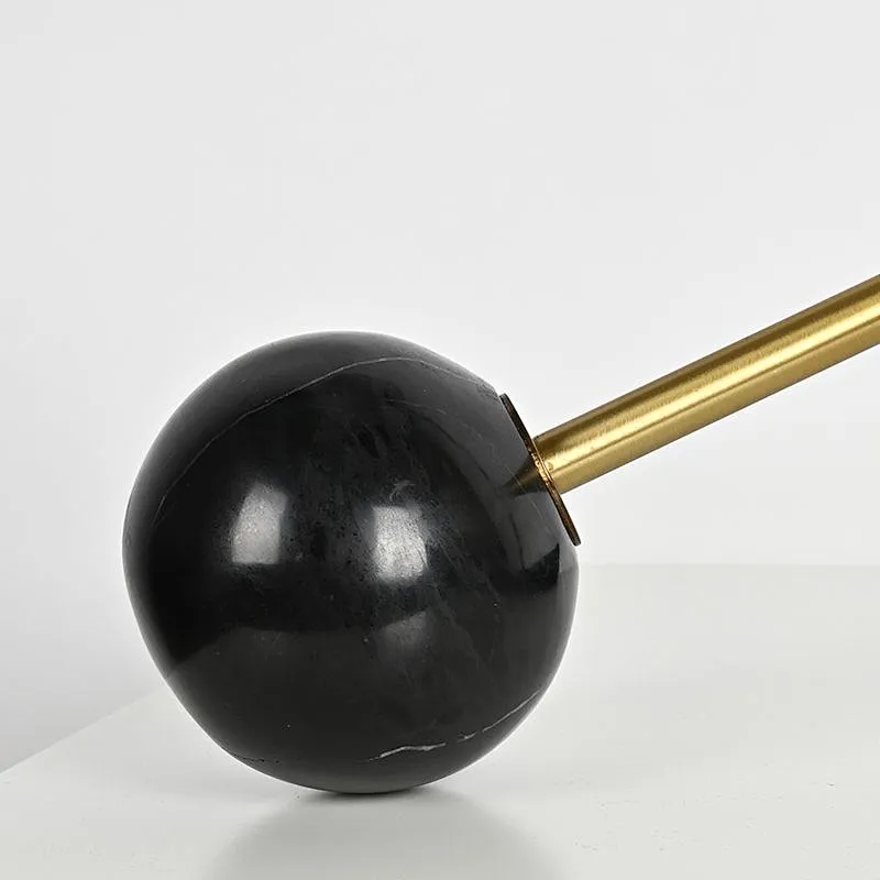 Concise marble ball antique reading desk table lamp