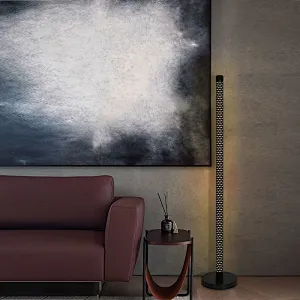 Modern minimalist pierced Column Led floor lamp for livingroom bedroom