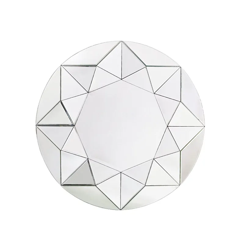 Luxury bright pyramid block crystal glass table lamp
