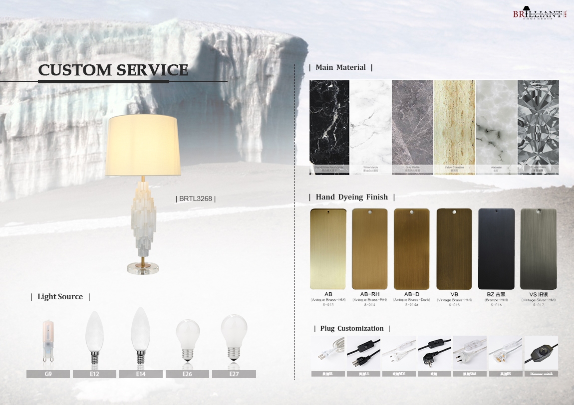 custom table lamp for bedroom