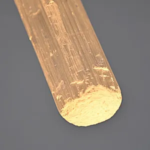 Single Natural Selenite Stone Bronze Finish Hanging Light For Restaurant Bedside Light