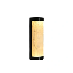 Luxury LED Light Bronze Finish Natural Selenite Stone Living Room Light Bedroom Light Wall Light