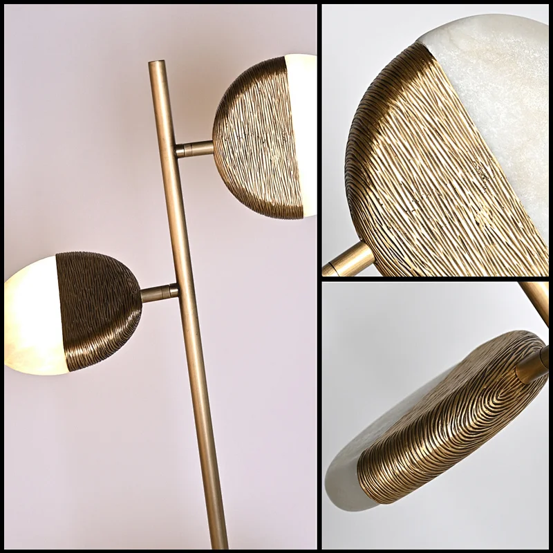 antique brass hand dyeing finish table lamp supplier