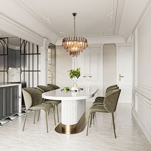 Handmade smoke grey water ripple texture glass chandelier for dining room, living room, bedroom