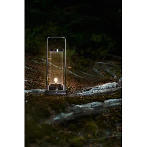 Medieval style antique bronze brushed knurled handle rechargeable copper hand lantern