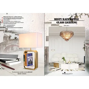 2022-Brilliant Nov.-“Misty Rain Ripple Glass Lighting”
