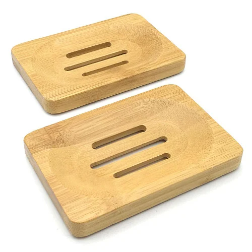 Portable Bamboo Soap Dish Holder