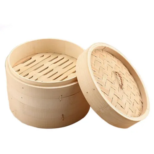 Cheap Kitchen Dumpling Dim Sum Vegetable Food Mini Bamboo Steamer Liner