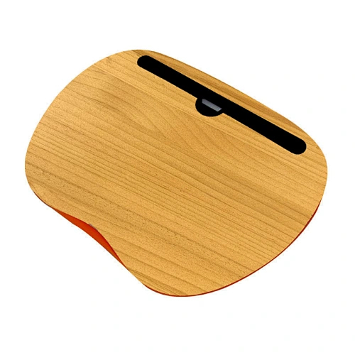Bamboo Portable Computer Table Laptop Stand With Pillow
