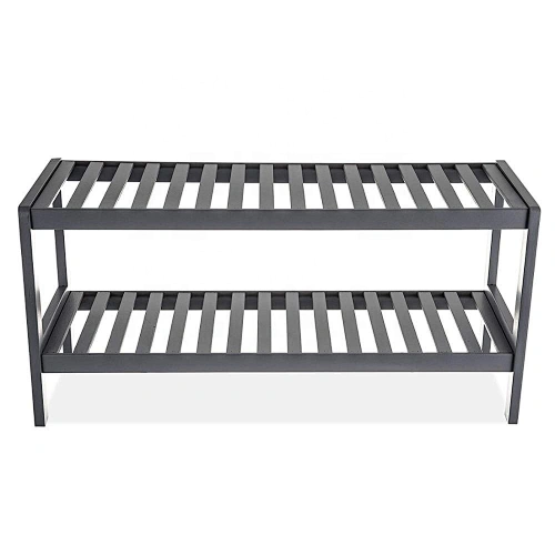 Bamboo Free Standing Shoe Shelf Rack Cabinet